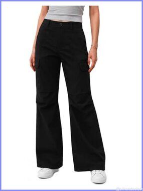 Women's Quick Dry Hiking Cargo Pants with Pockets Baggy Lightweight